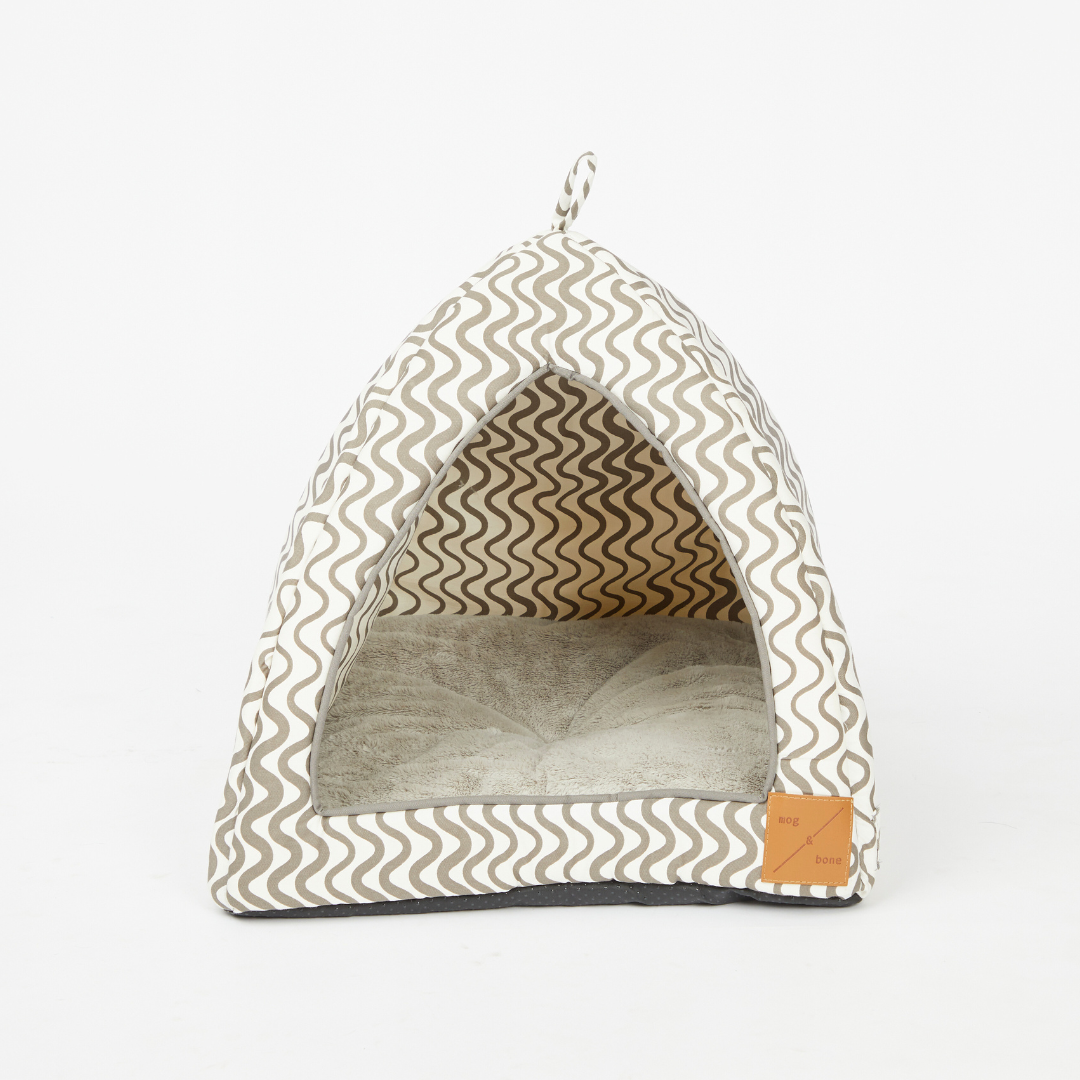 Cat Igloo - Mocha Wave