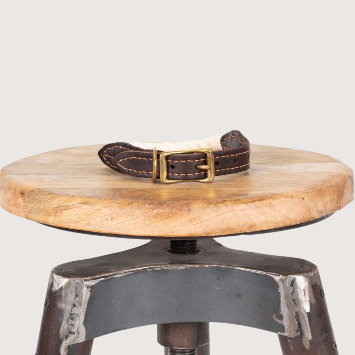 Rope Dog Collar - Natural