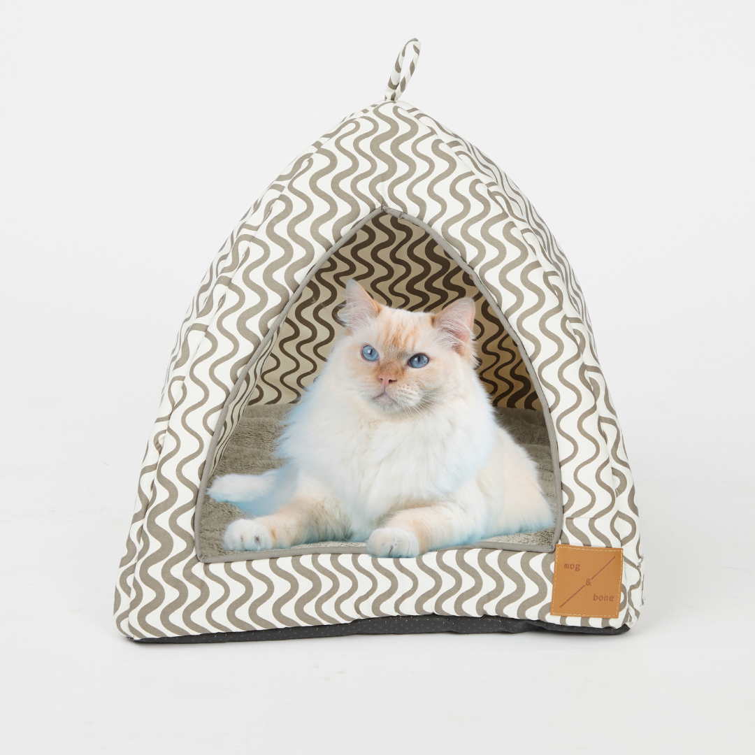 Cat Igloo - Mocha Wave