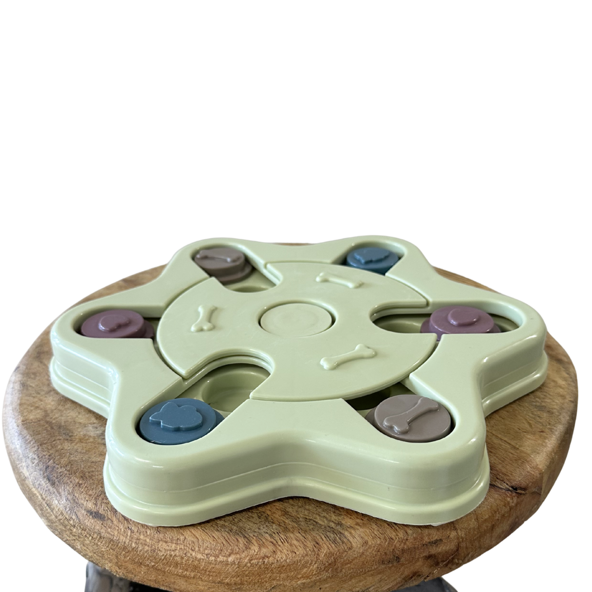 Slow Feeder Puzzle Dog Toy - Hexagon