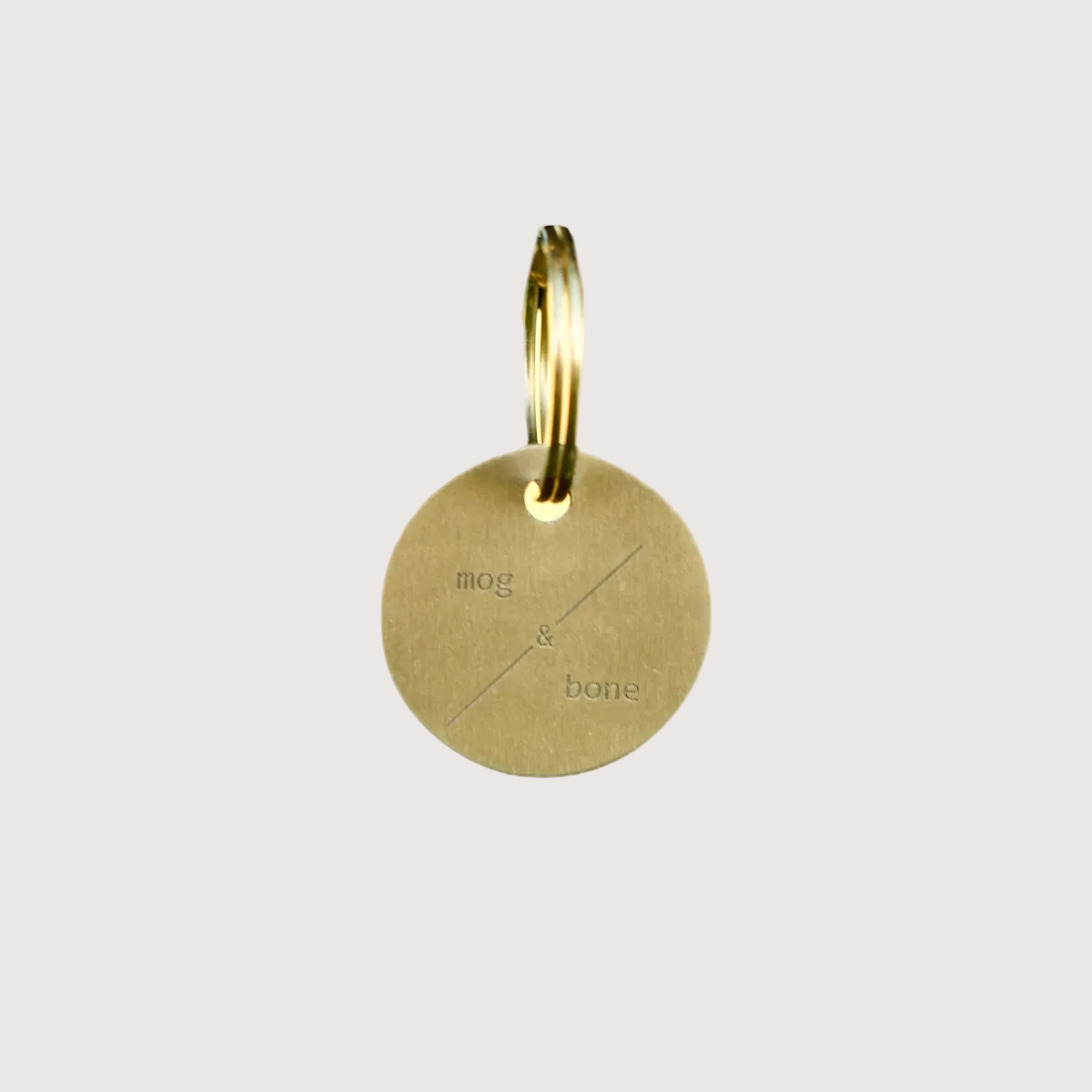 Solid Brass ID Tag