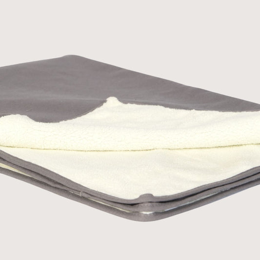 Pet Blanket with Fleece - Mocha