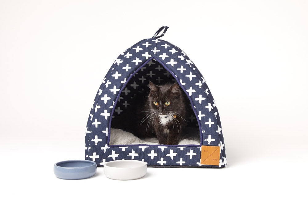 Cat Igloo - Navy Cross