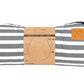 DogMog and Bone Designer Car Seat Cover - Charcoal Hampton Stripe