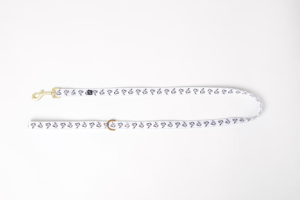 Classic Hemp Dog Lead - Shadow Quartz