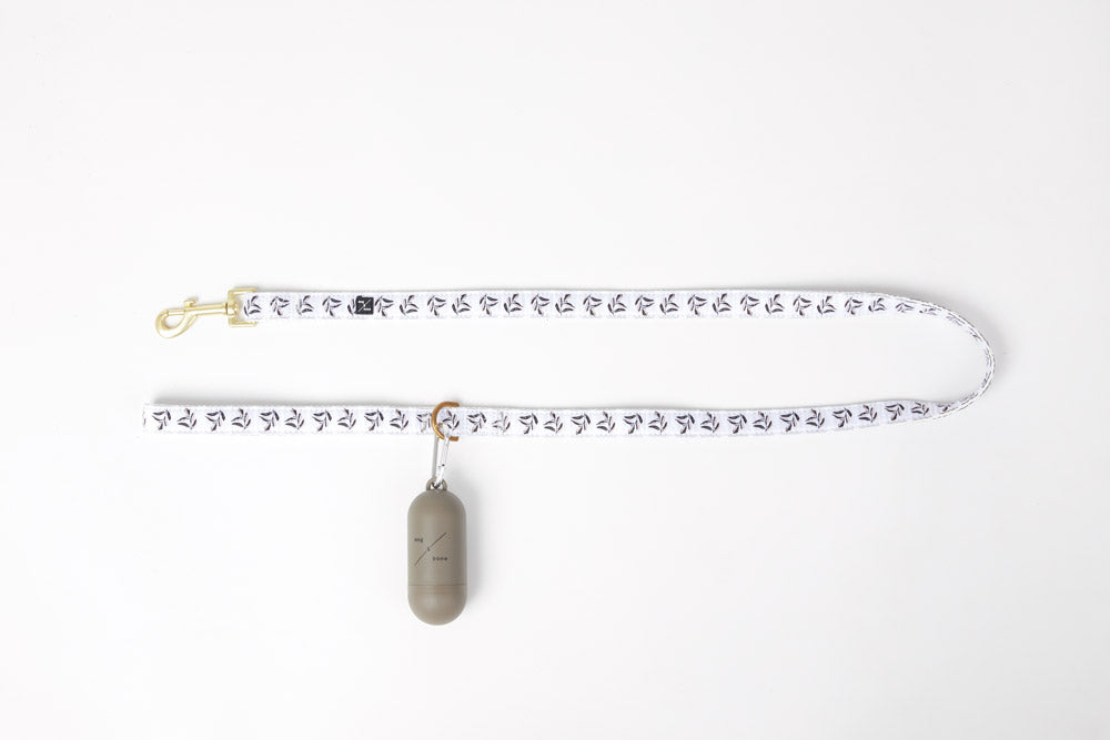 Classic Hemp Dog Lead - Shadow Quartz