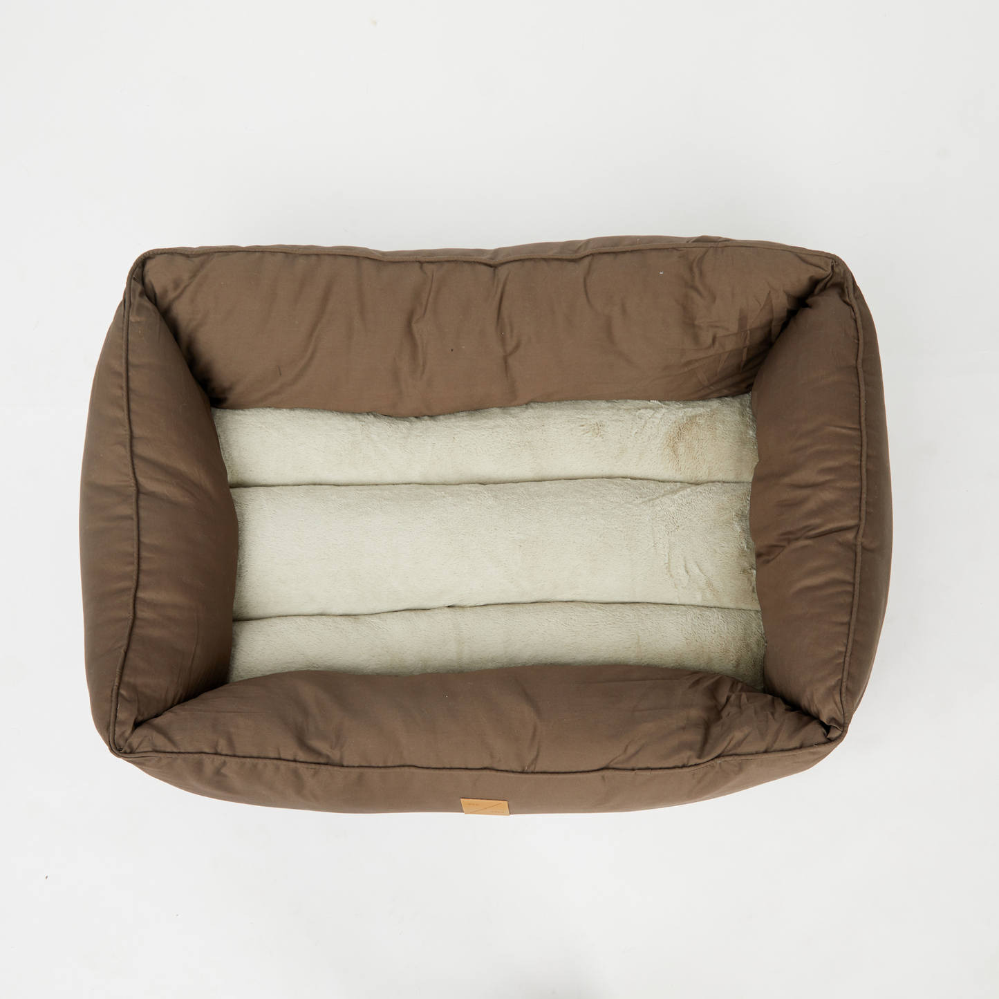 Bolster Dog Bed - Mocha