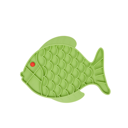 Slow Feeder / Lick Mat - Fish Shape