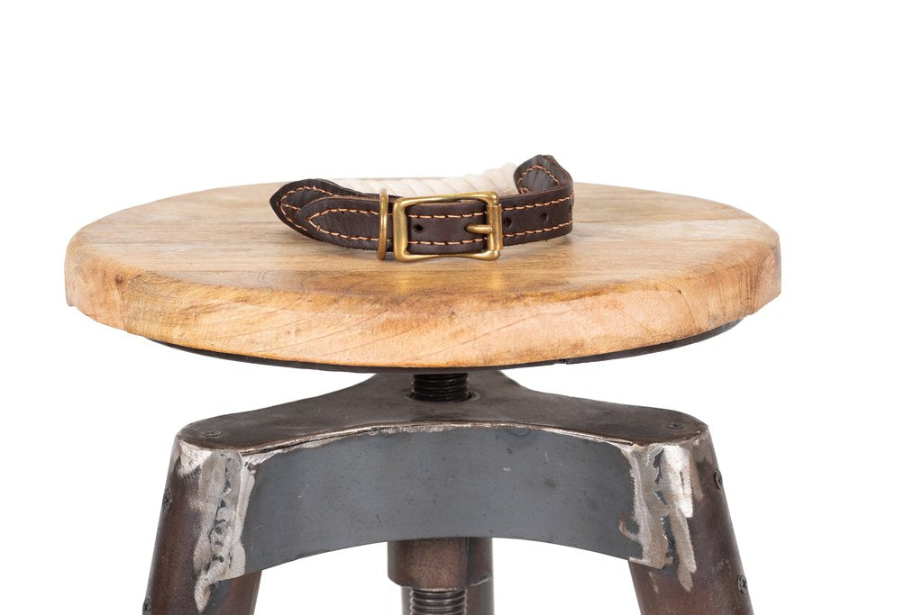 Rope Dog Collar - Natural