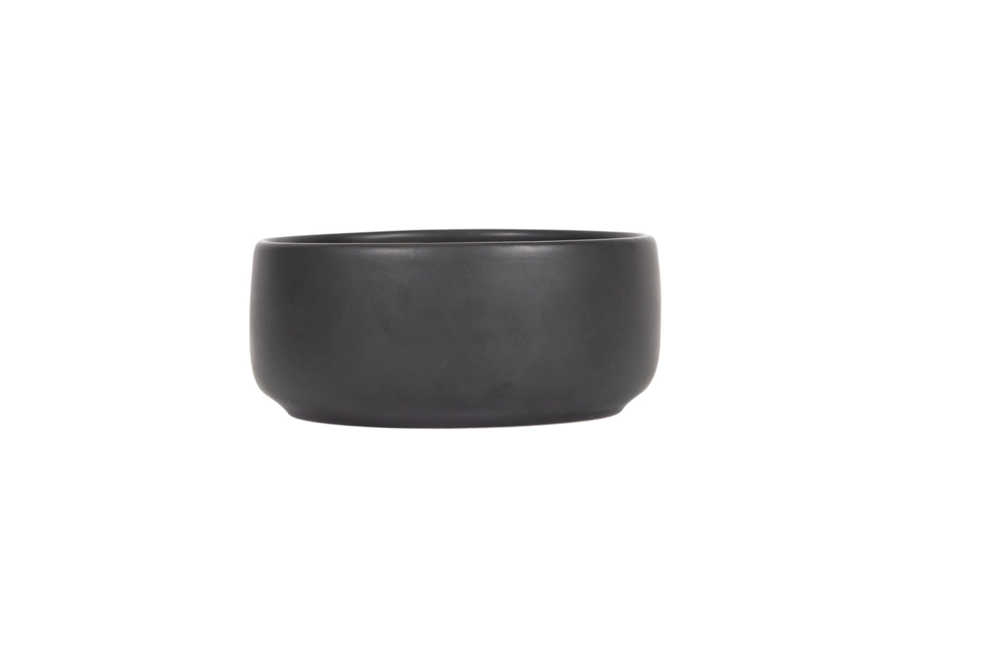 Mog and Bone Designer Handmade Ceramic Dog Bowl - Black 1800ml