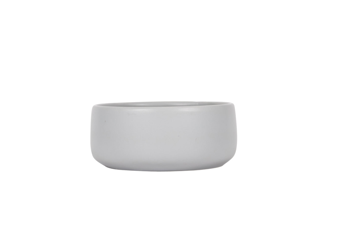 Ceramic Handmade Dog Bowl - Cool Grey 1800ml