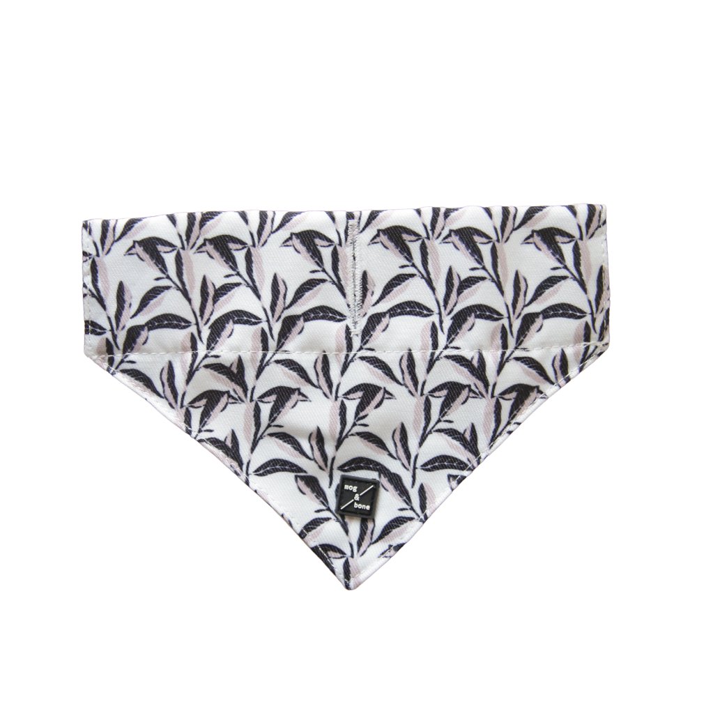 Mog and Bone Designer Dog Bandana - Shadow Quartz Print