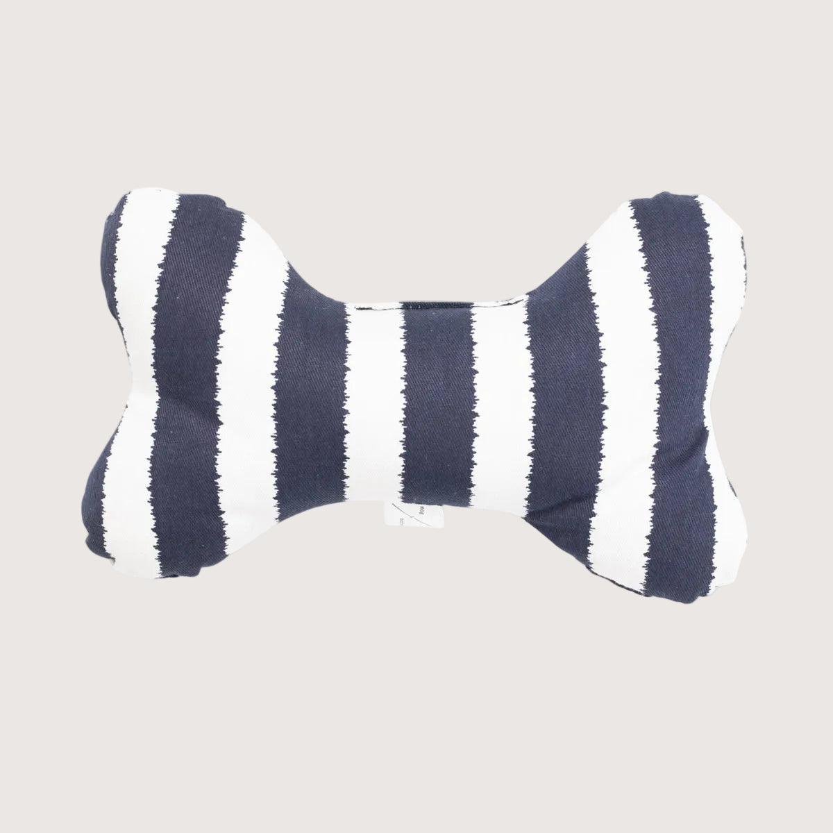 Toy - Bone Shape, soft - Navy Hamptons Stripe
