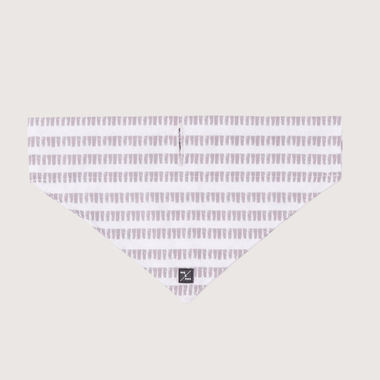 Mog and Bone Dog Accessories Banadana - Latte Mosaic Print