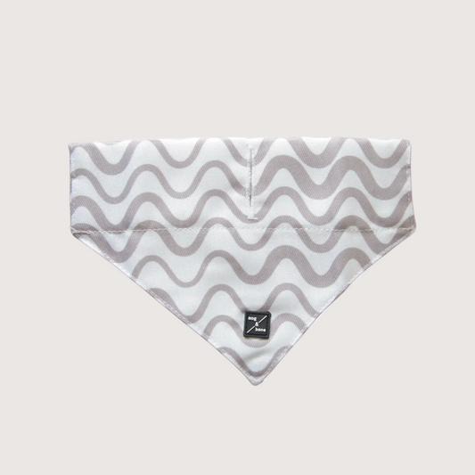 Mog and Bone Designer Dog Bandana - Mocha Wave