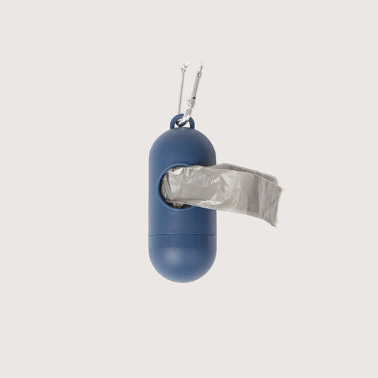 Mog and Bone Designer Dog Waste Bag Dispenser - Blue