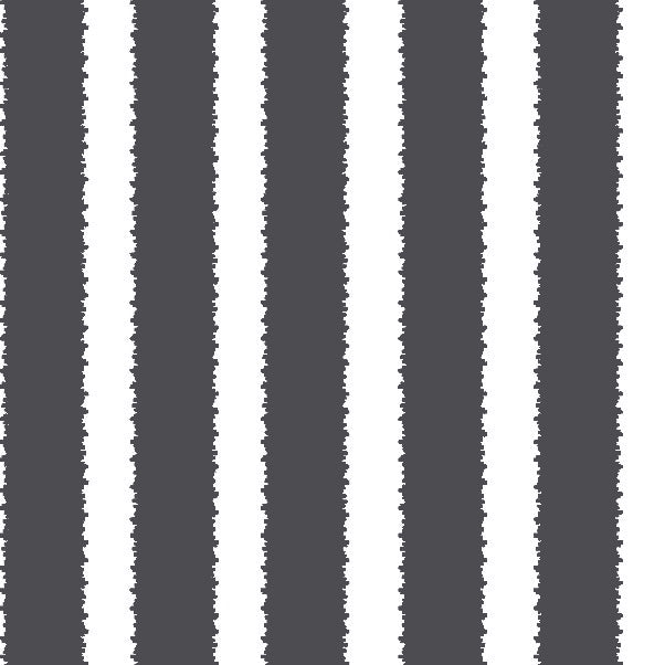 Charcoal Hampton's Stripe Print