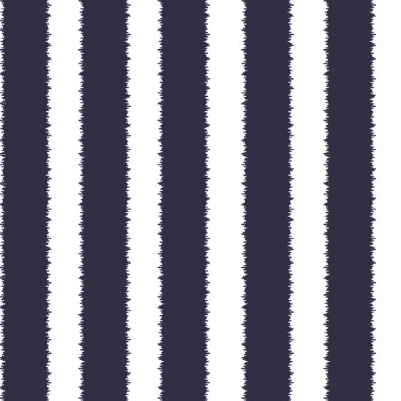 Navy Hampton's Stripe Print
