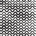 Black Wave Print