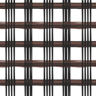 Cocoa/ Black Plaid Print