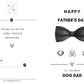 Personalised Dog Dad Father’s Day Card