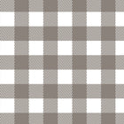 Mocha Gingham Print