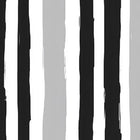 Pebble Black Brush Stroke Print
