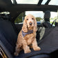 Dog Car Seat Cover - Black Denim