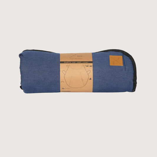 Dog Car Seat Cover - Blue Denim