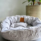 Cat Bed - Reversible - Grey