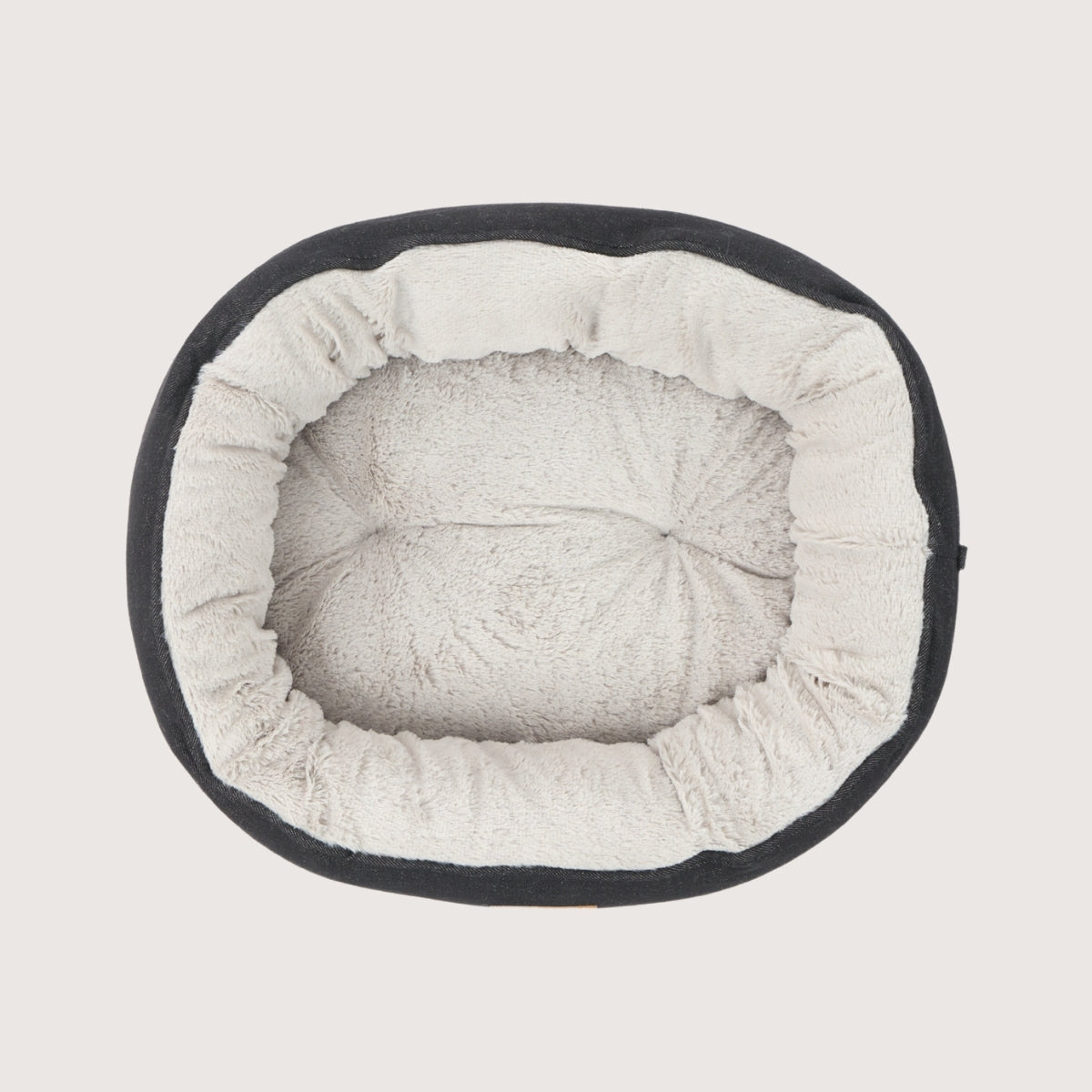 Cat Bed - Reversible - Black Denim