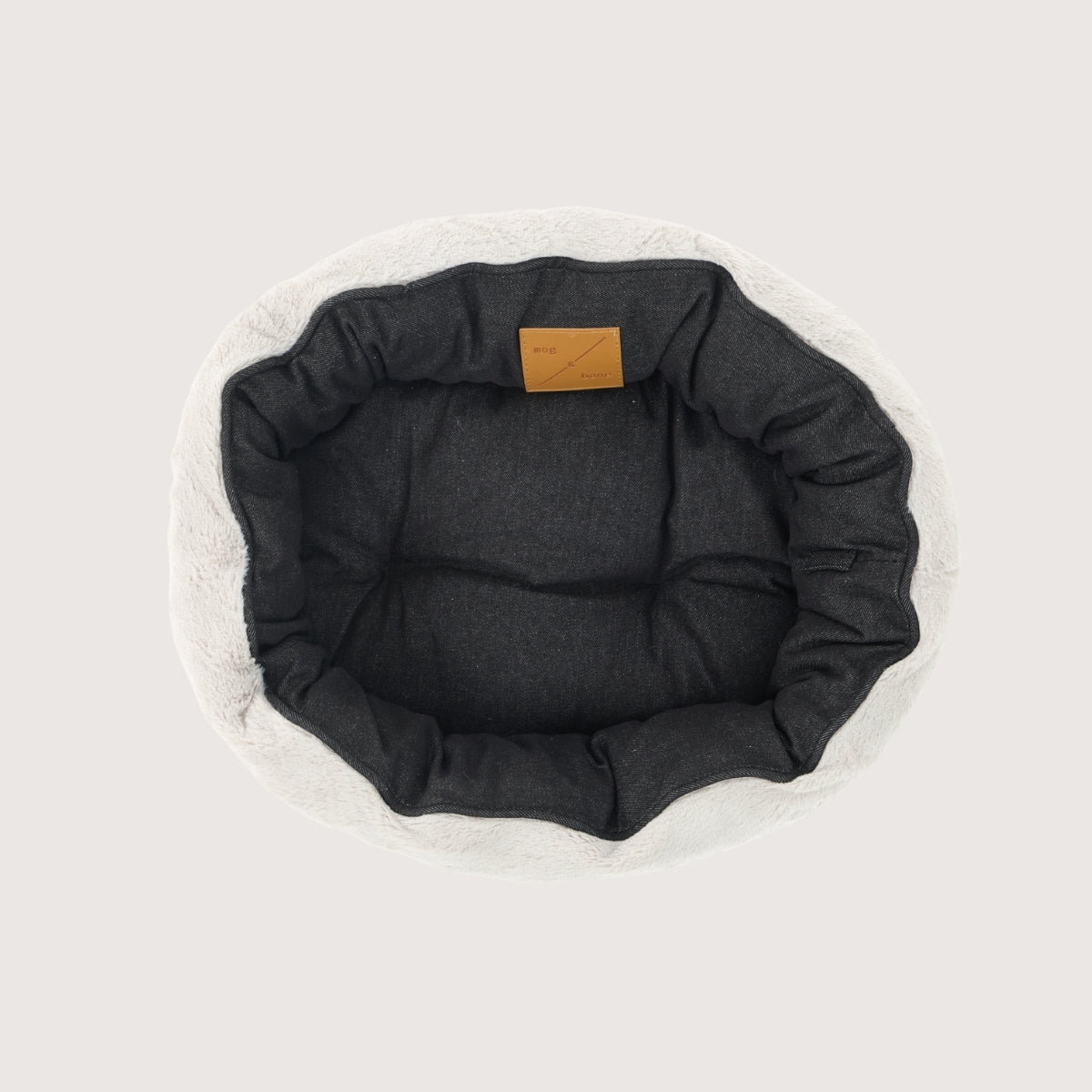 Cat Bed - Reversible - Black Denim