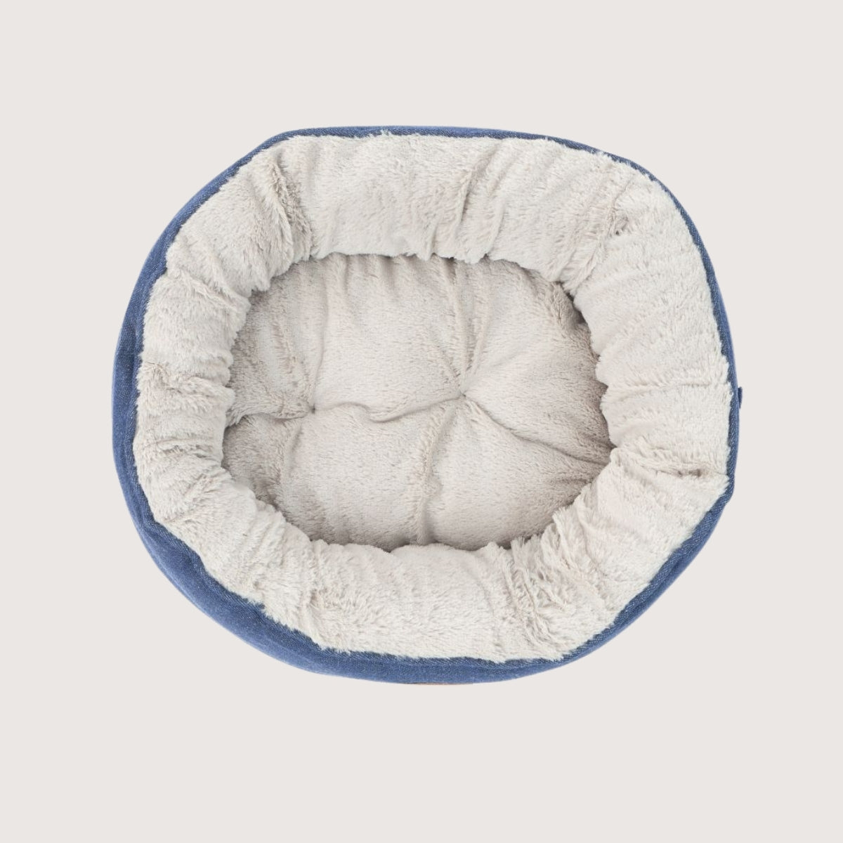 Cat Bed - Reversible - Blue Denim