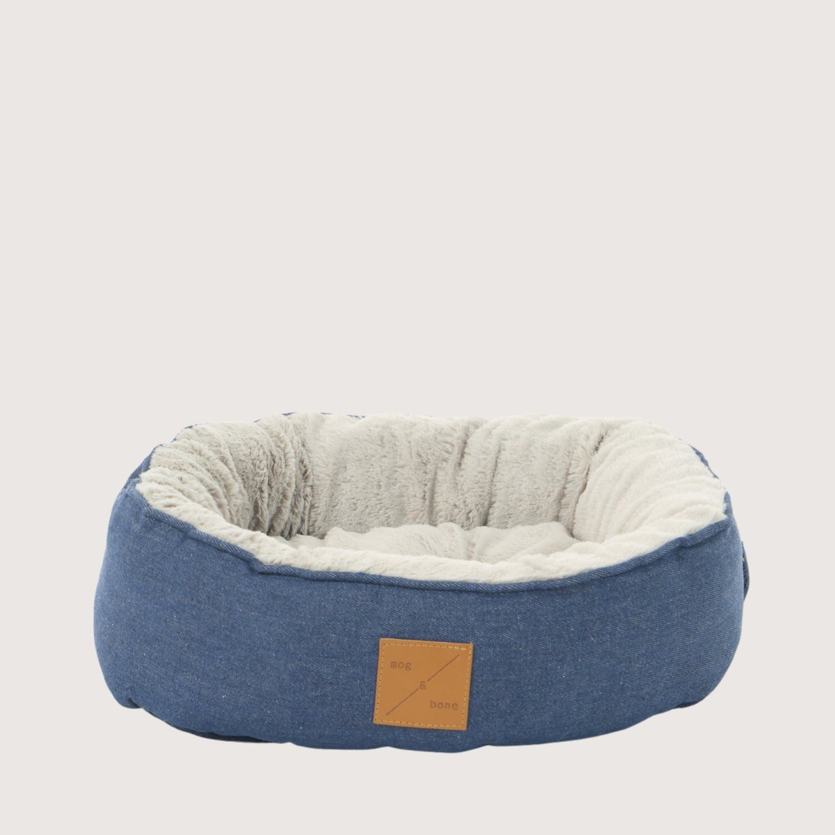Cat Bed - Reversible - Blue Denim