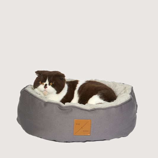Cat Bed - Reversible - Mocha