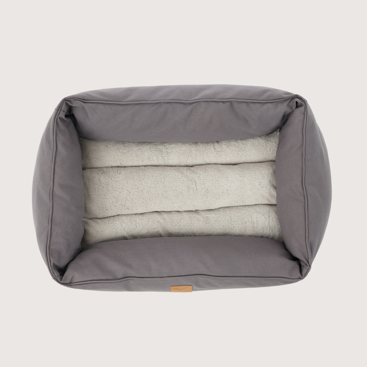 Bolster Dog Bed - Mocha