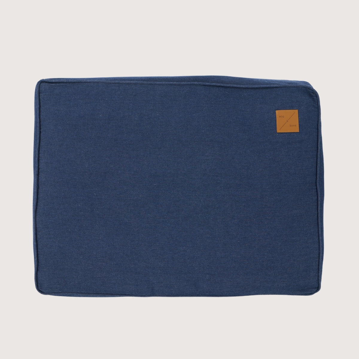 Cushion Dog Bed - Blue Denim