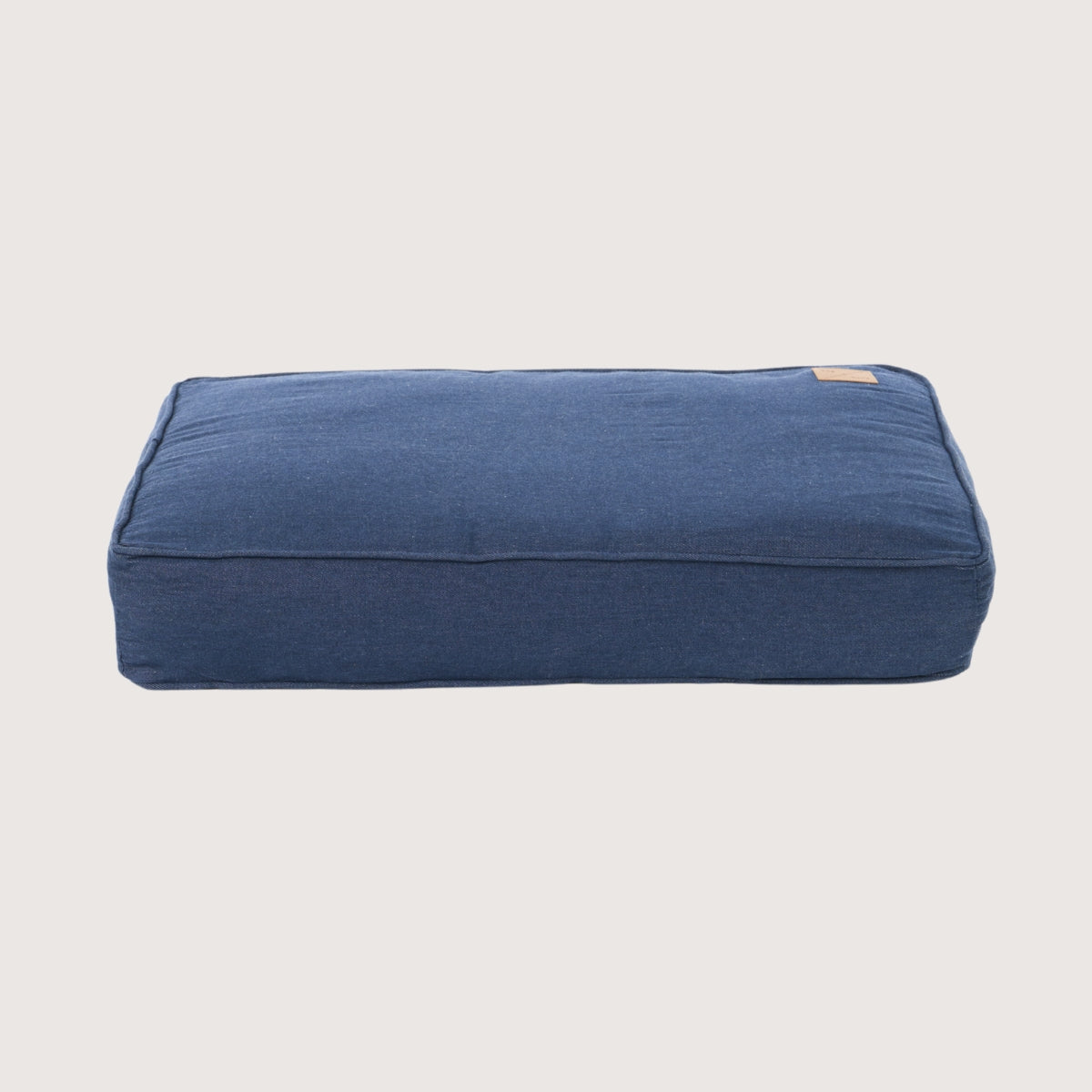 Cushion Dog Bed - Blue Denim