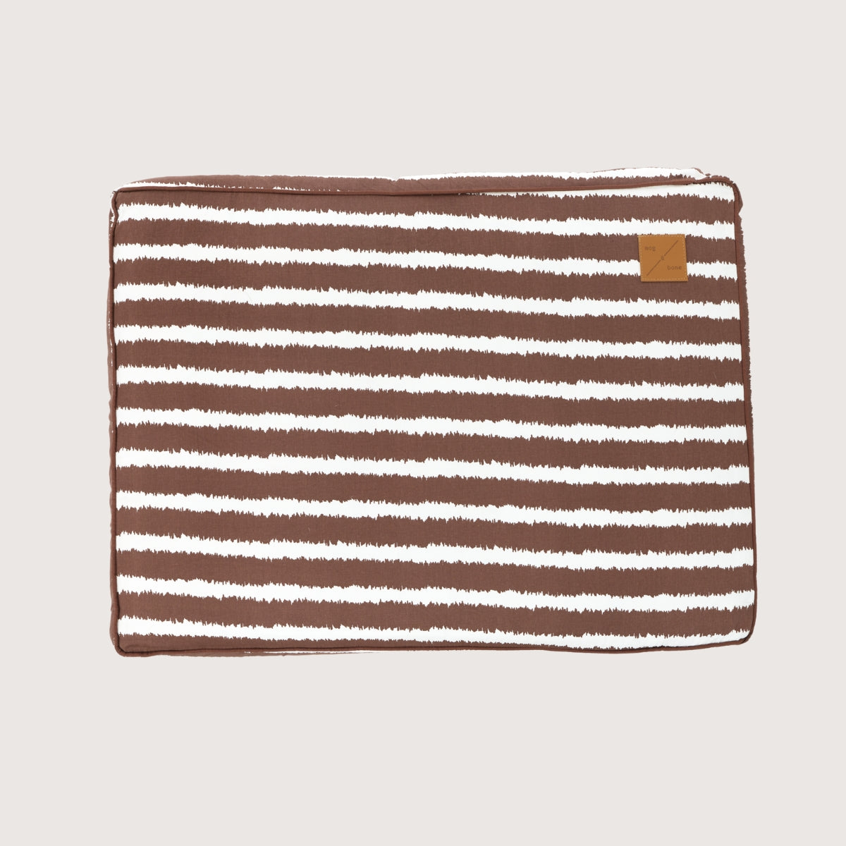 Cushion Dog Bed - Cocoa Artisan Print