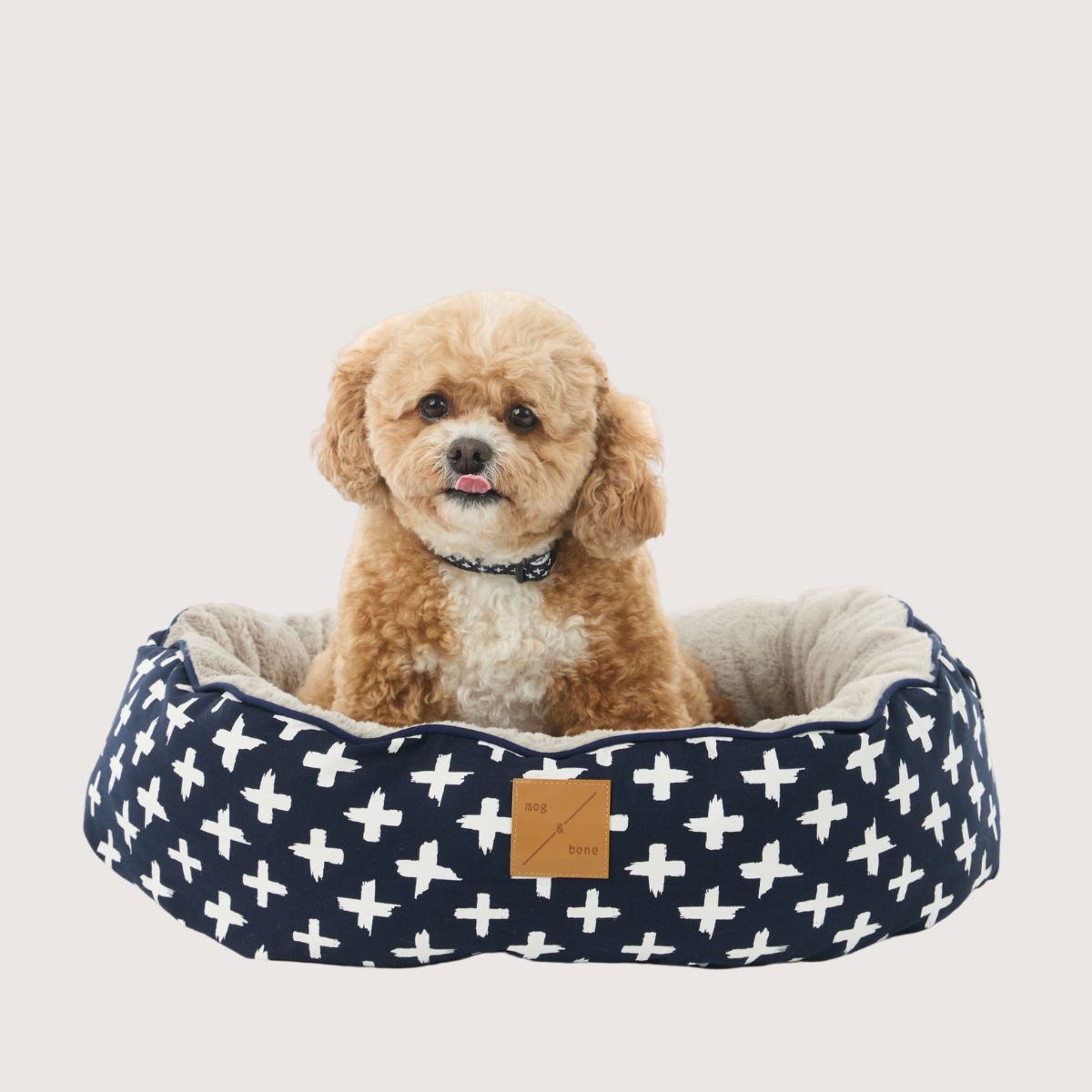 Navy Cross Print