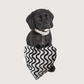 Toy - Heart Shaped, soft - Black Wave Print