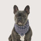 Dog Bandana - Black/ Cocoa Artisan Print