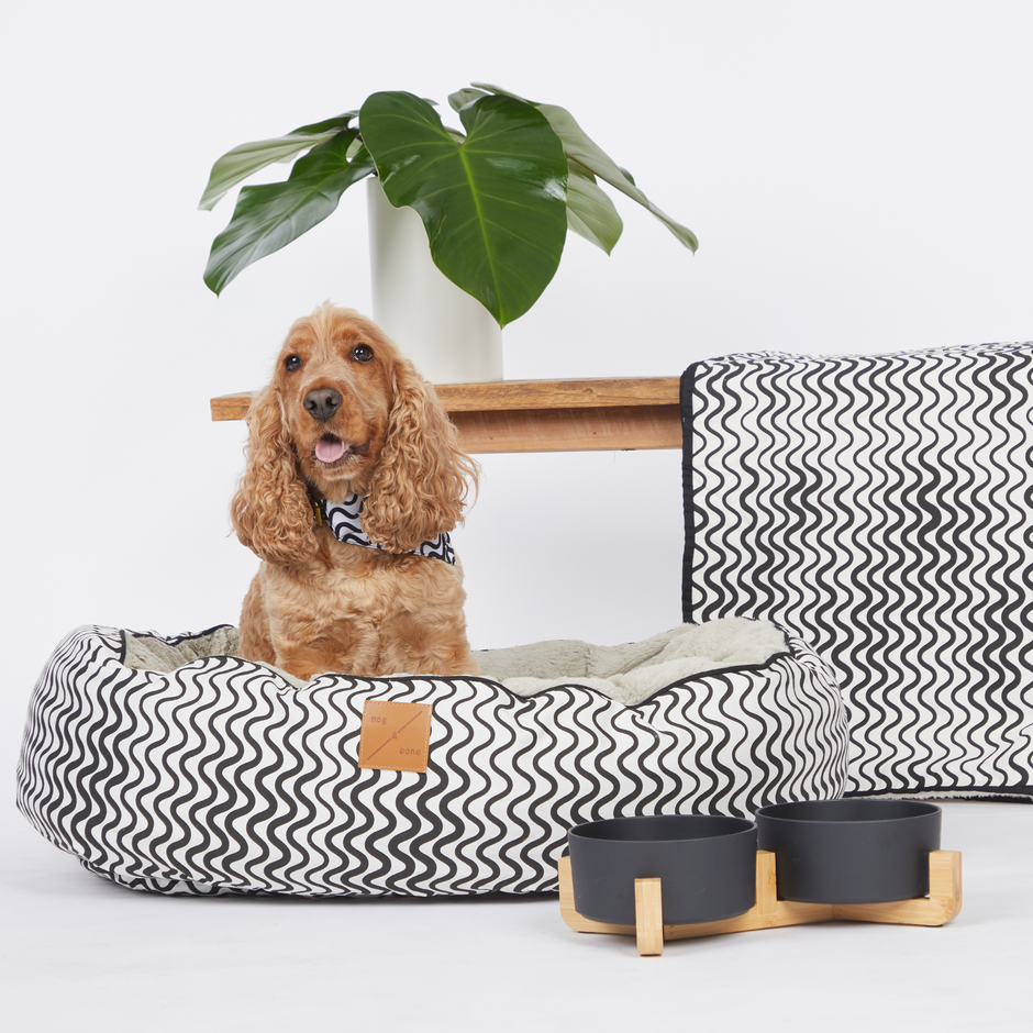 Four Seasons Reversible Circular Dog Beds Mog & Bone