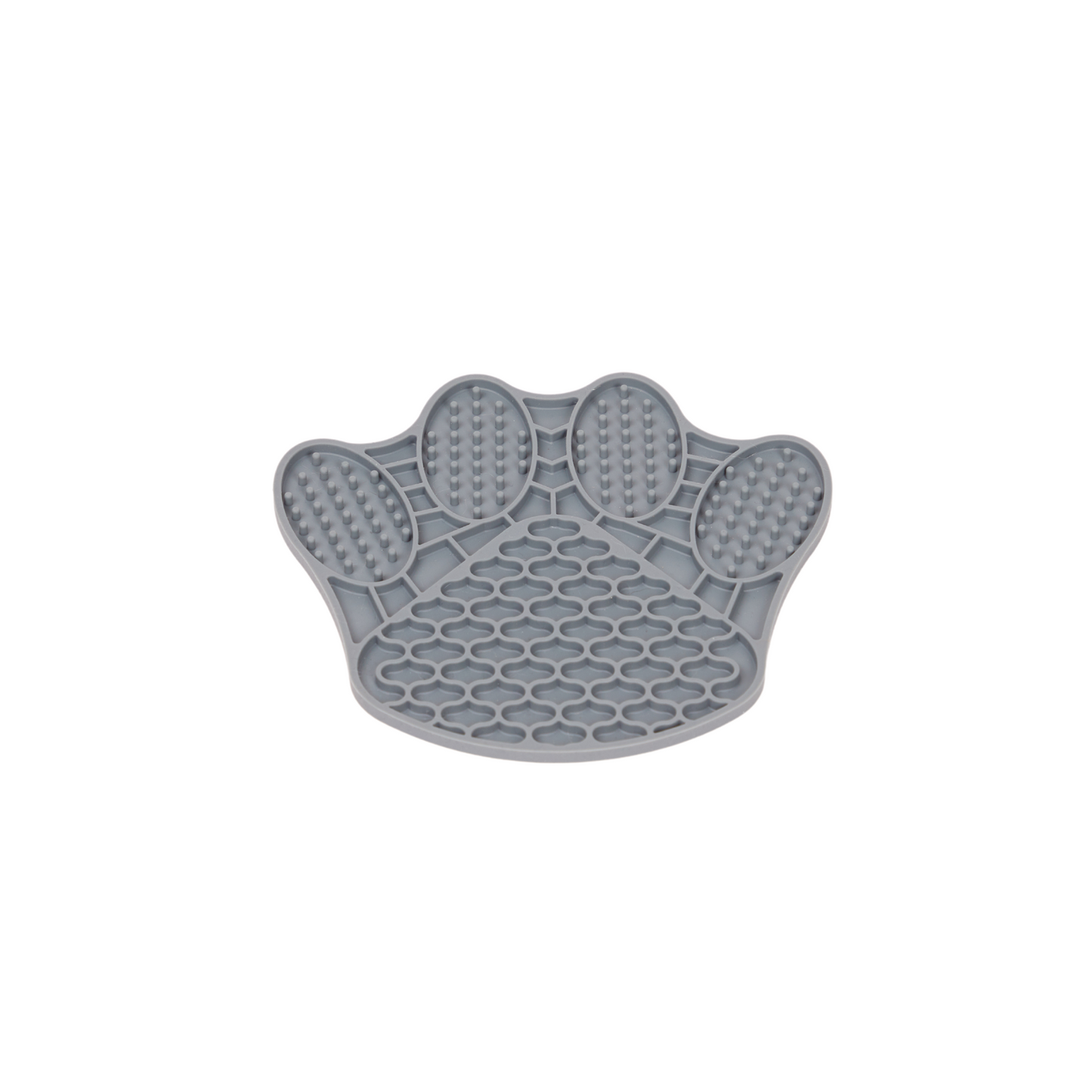 Slow Feeder / Lick Mat - Paw Print Shape