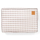 Mog and Bone Classic Cushion Dog Bed - Latte Mosaic Print