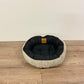 Cat Bed - Reversible - Black Denim