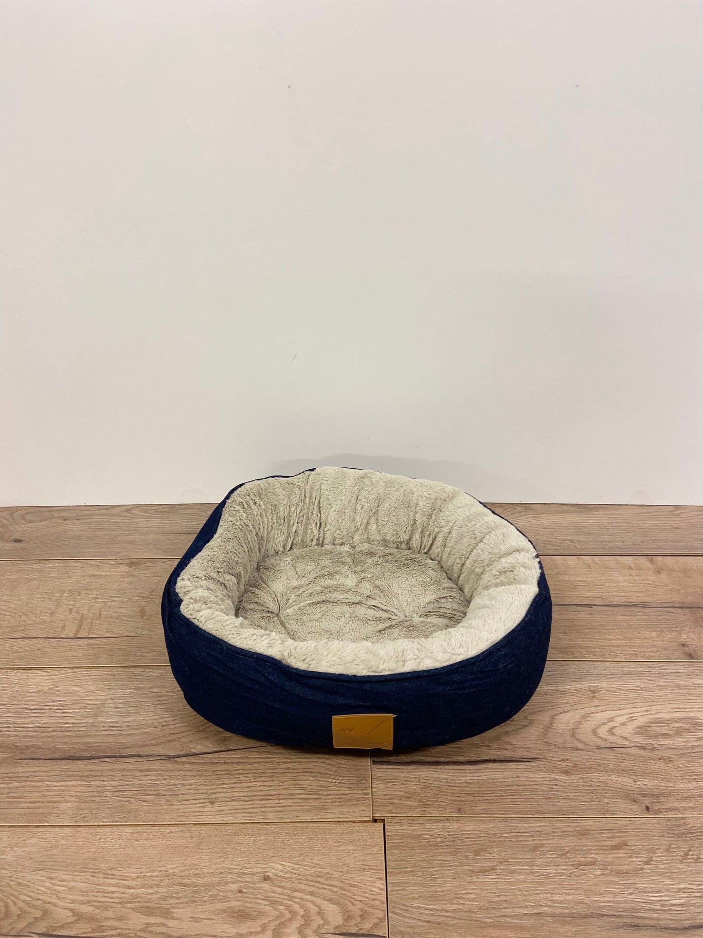 Cat Bed - Reversible - Blue Denim