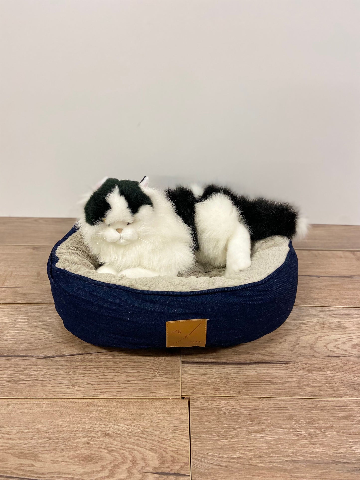 Cat Bed - Reversible - Blue Denim