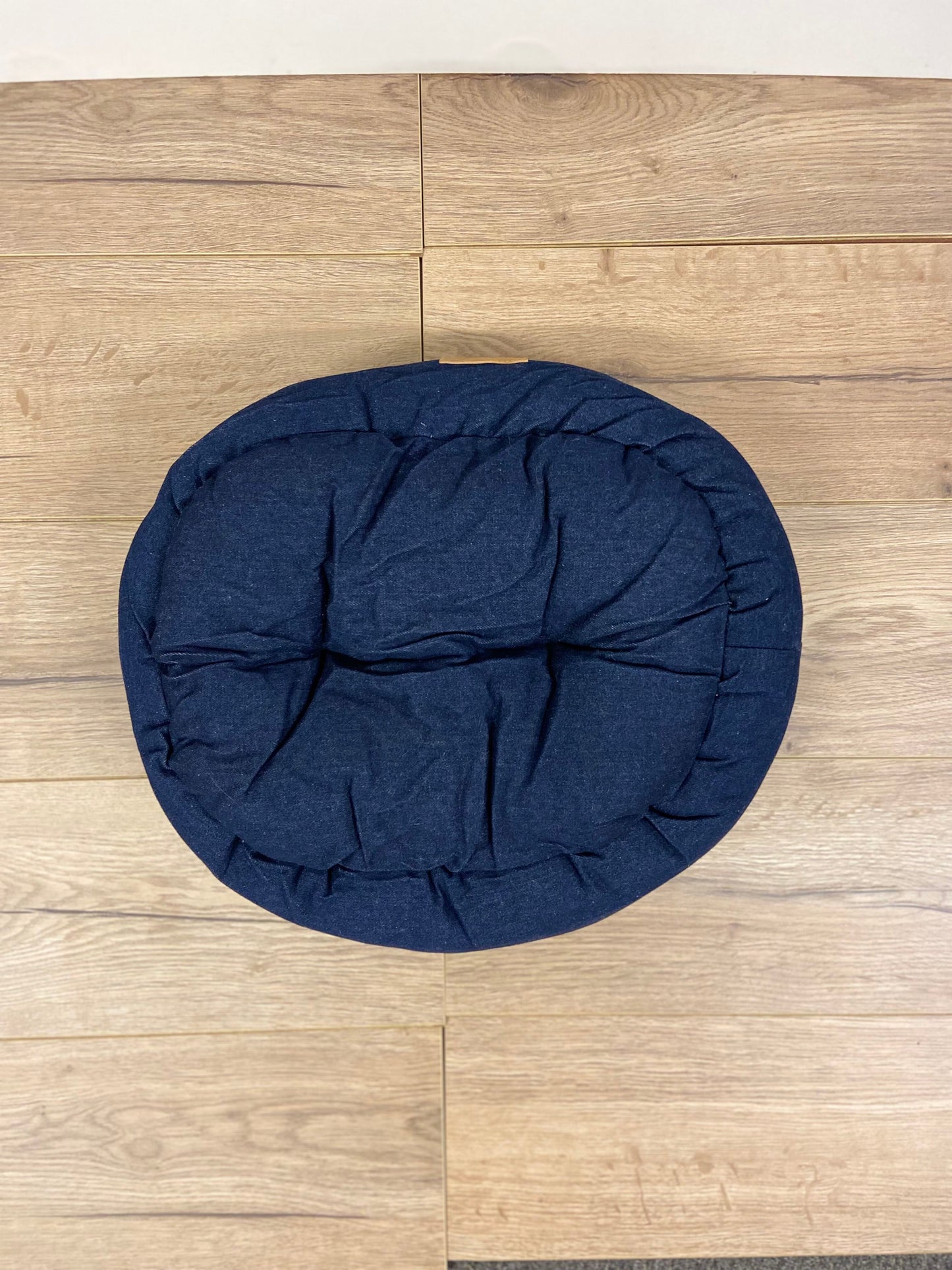 Cat Bed - Reversible - Blue Denim