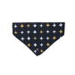 Mog and Bone Dog Accessories Banadana - Black Metallic Cross